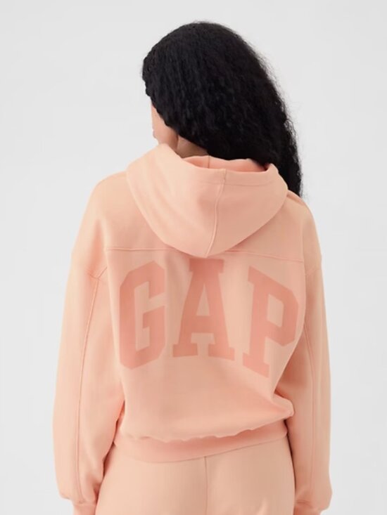 GAP Tops - GAP logo Vintage Soft Cropped Hoodie Medium Tall